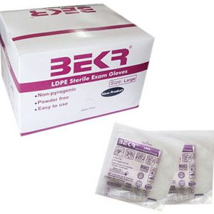 دستکش نایلونی استریل